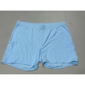 Lilly Pulitzer Luxletic Blue Shorts for Under Dress UPF 50 Size M